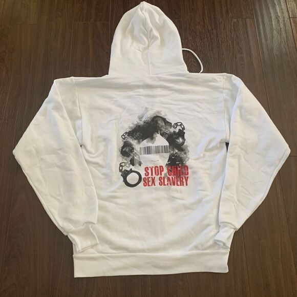 Stop Child Sex Slavery Zip Up Jacket - Be A Voice - Picture 1 of 5
